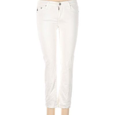 Adriano Goldschmied Women Ivory Jeggings 25W